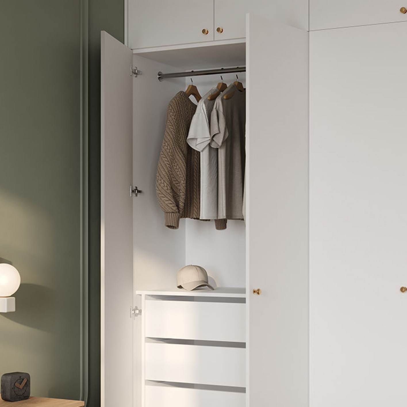 Гардеробный шкаф 13